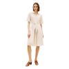 Beige / White Stripe