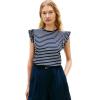 Dark Night Navy / Ecru Stripe