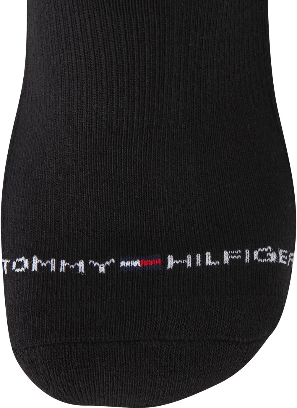 imageTommy Hilfiger Mens Crew Socks 6 Pack Cotton Blend Stretch Cushioned Breathable Athletic Socks for MenNavy Assorted