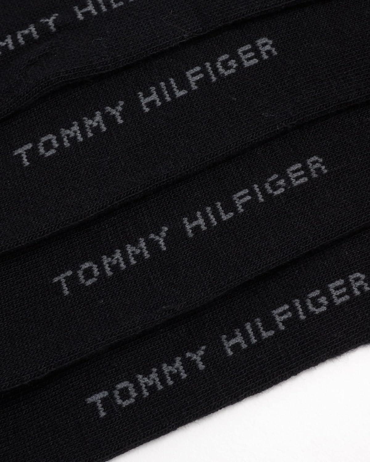 imageTommy Hilfiger Mens Dress Socks 8PackBlack