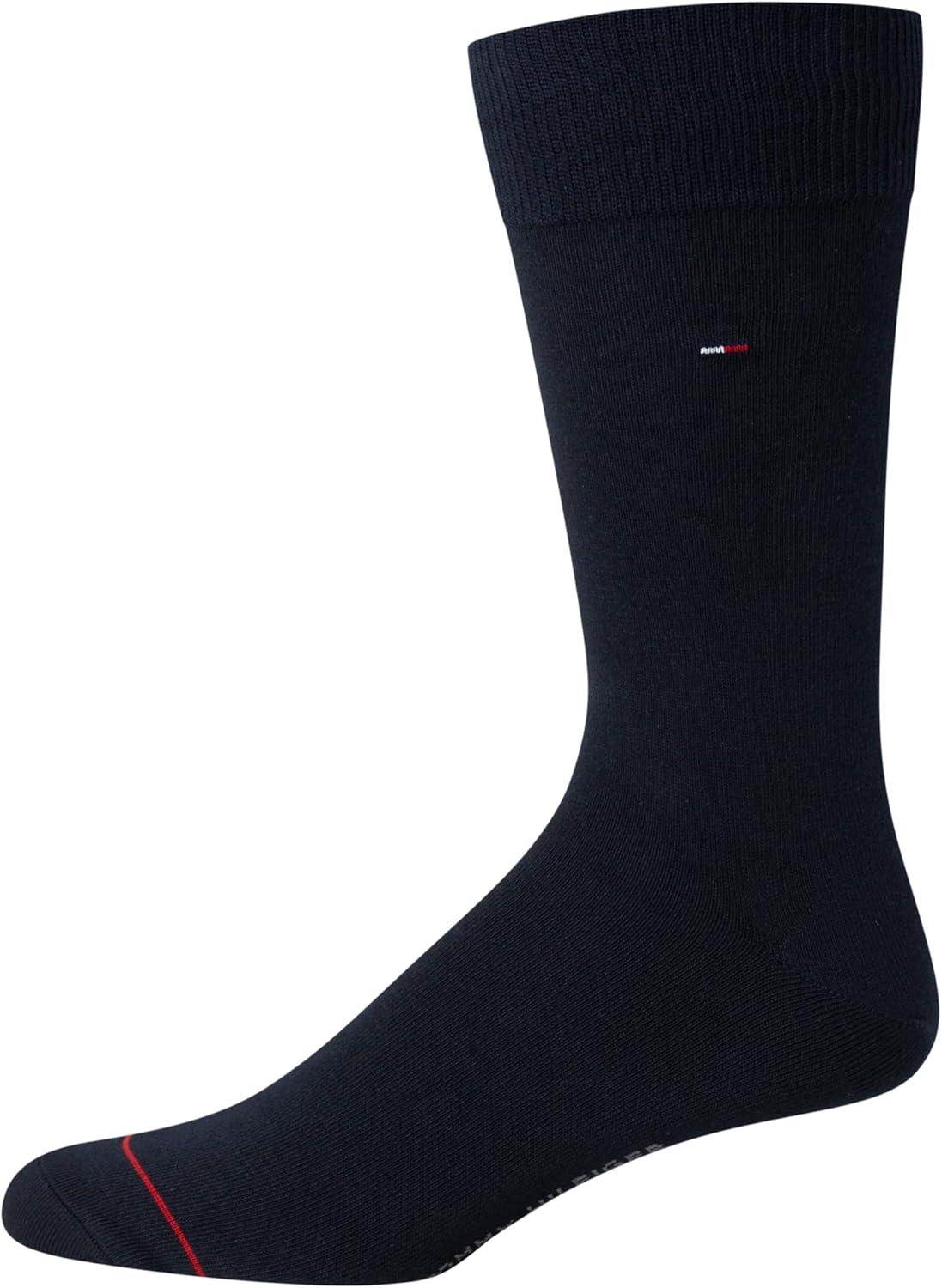 imageTommy Hilfiger Mens Dress Socks 8PackNavy