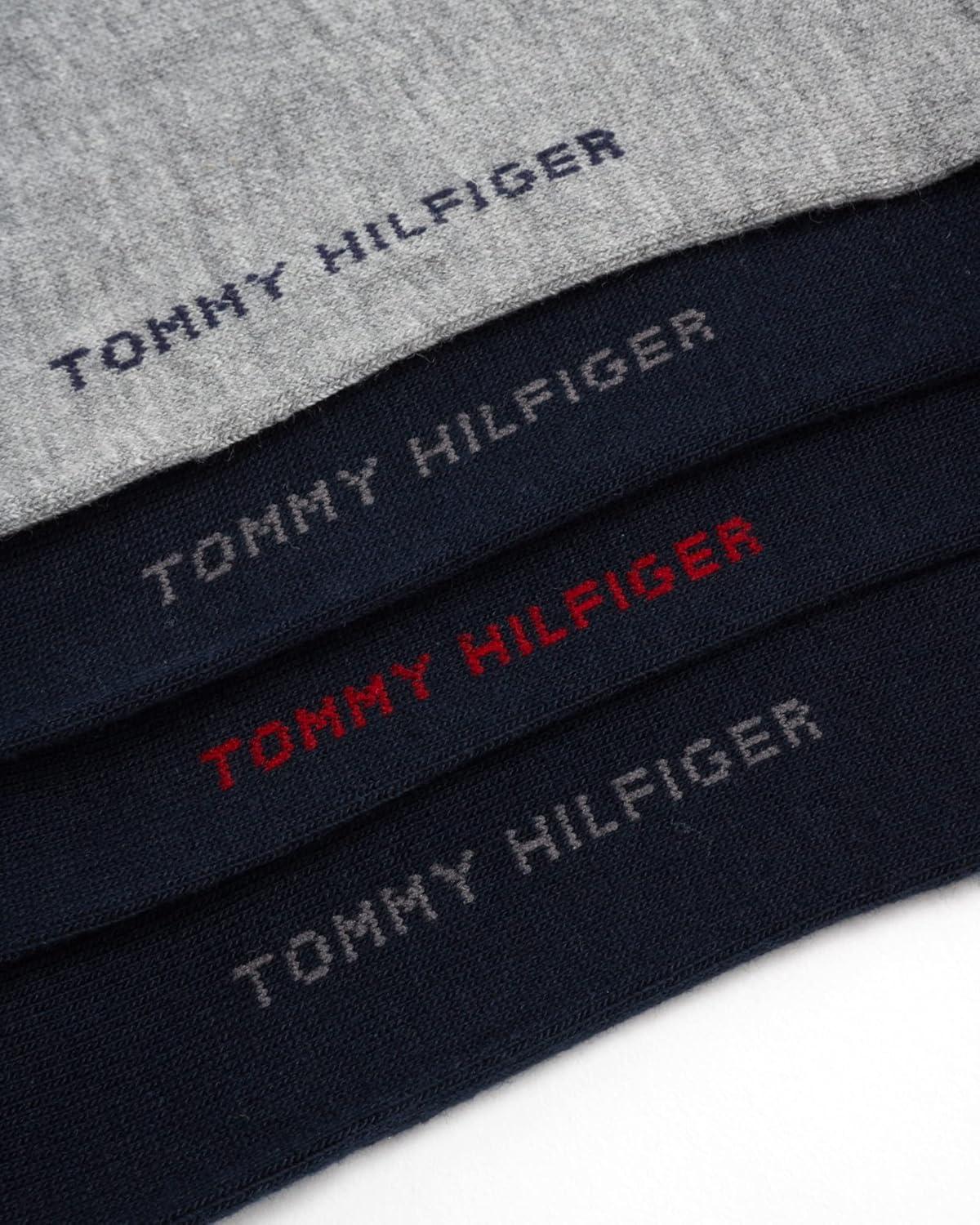 imageTommy Hilfiger Mens Dress Socks 8PackNavy Assorted