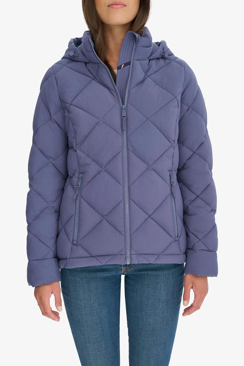 imageTommy Hilfiger Womens Every Day Essential Lightweight CoatCrown Blue