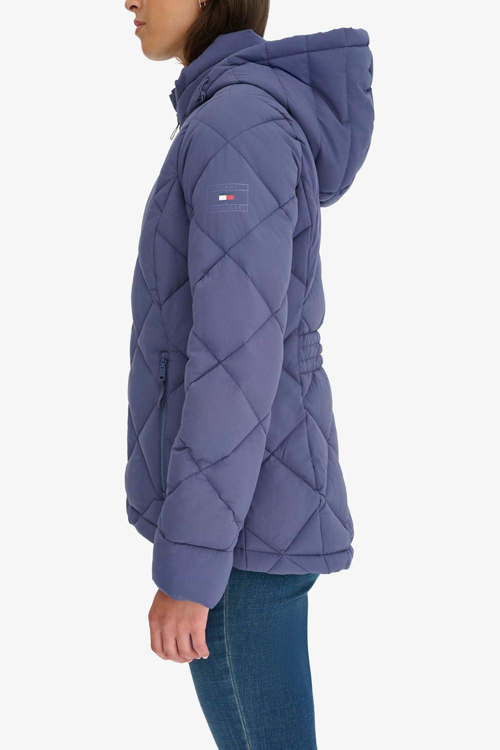 imageTommy Hilfiger Womens Every Day Essential Lightweight CoatCrown Blue