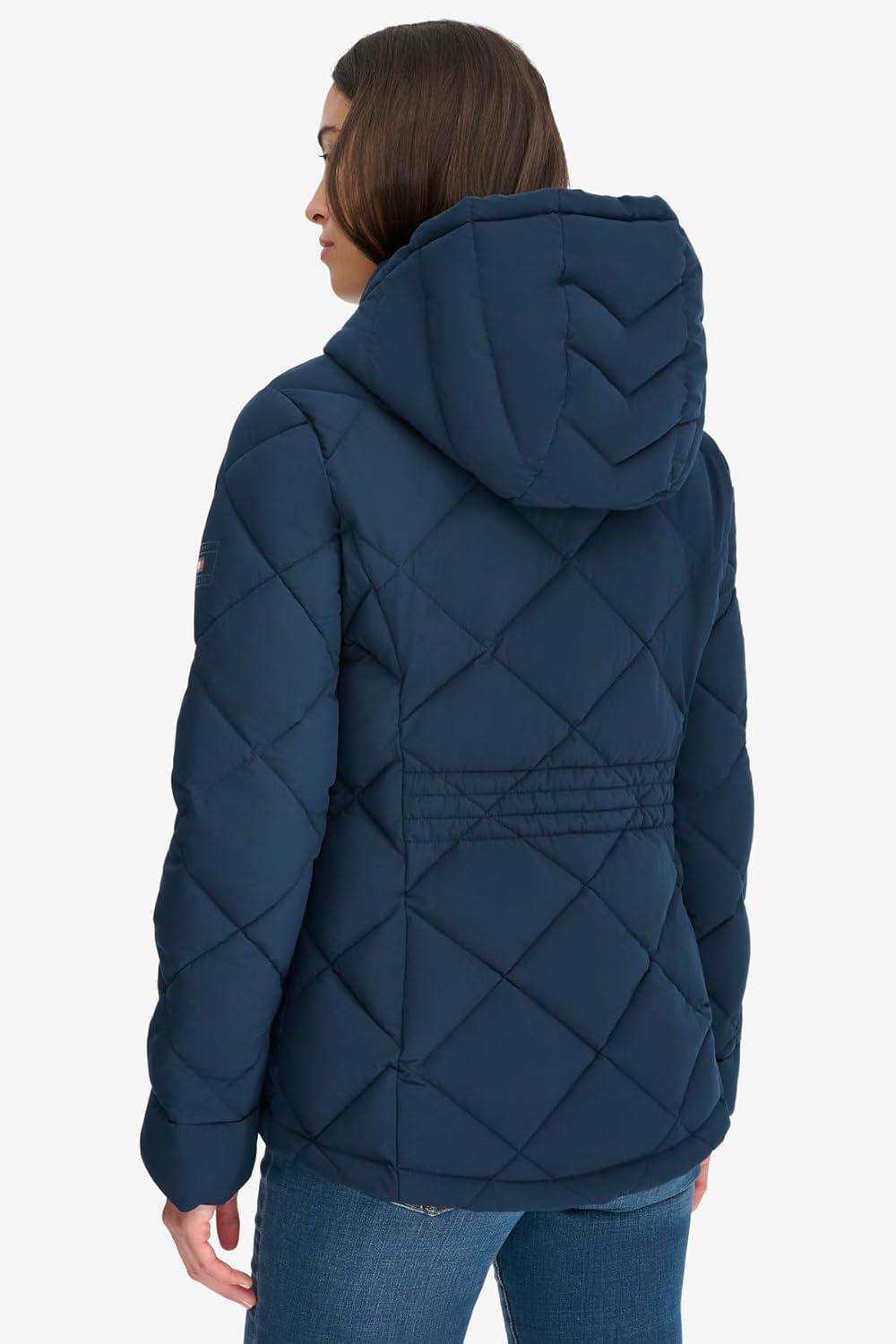 imageTommy Hilfiger Womens Every Day Essential Lightweight CoatNavy