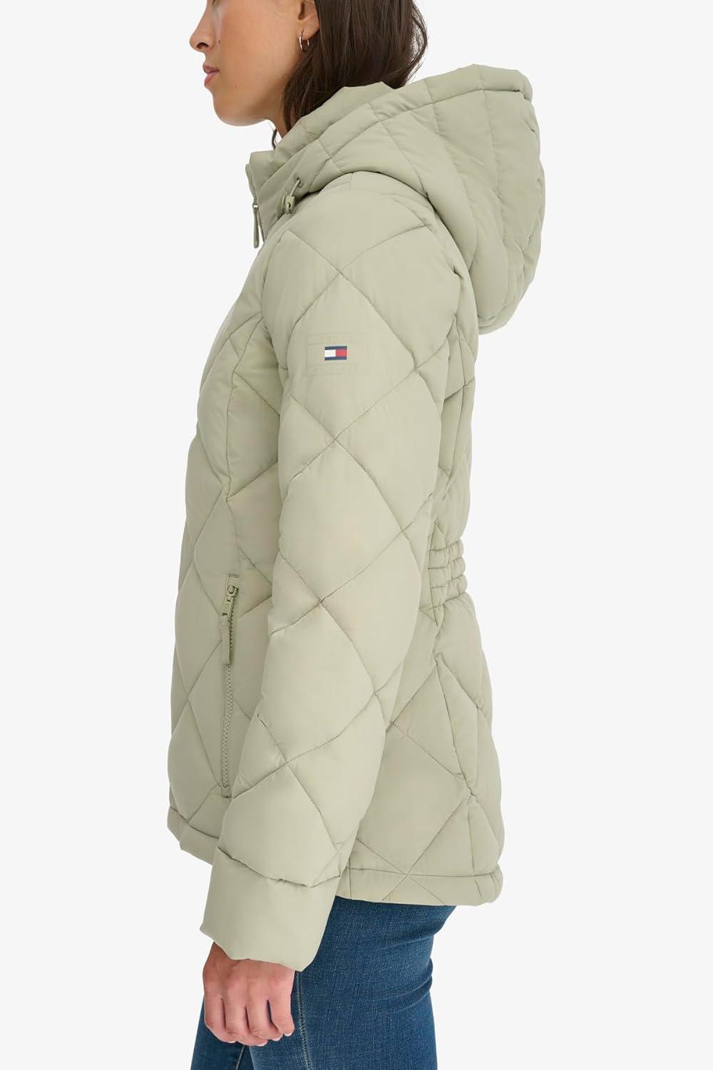 imageTommy Hilfiger Womens Every Day Essential Lightweight CoatSeagrass