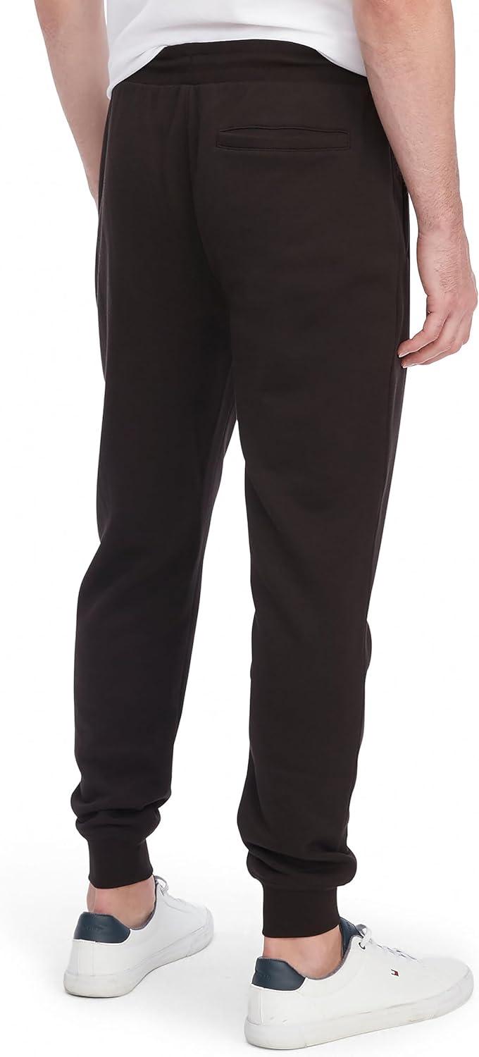 imageTommy Hilfiger Mens Casual Fleece Lined Jogger Sweatpants Also Available in Big amp TallBlack