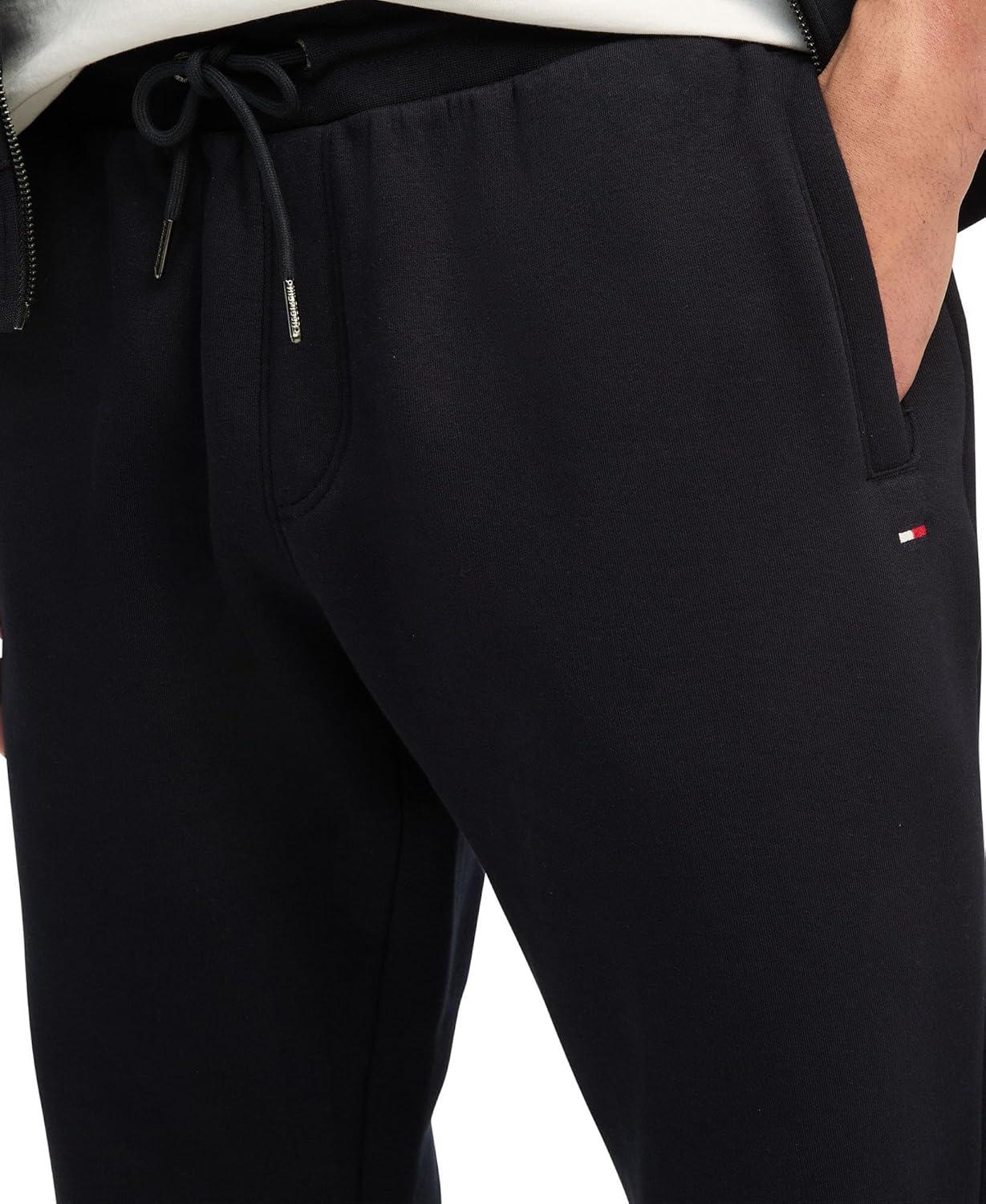 imageTommy Hilfiger Mens Casual Fleece Lined Jogger Sweatpants Also Available in Big amp TallDesert Sky