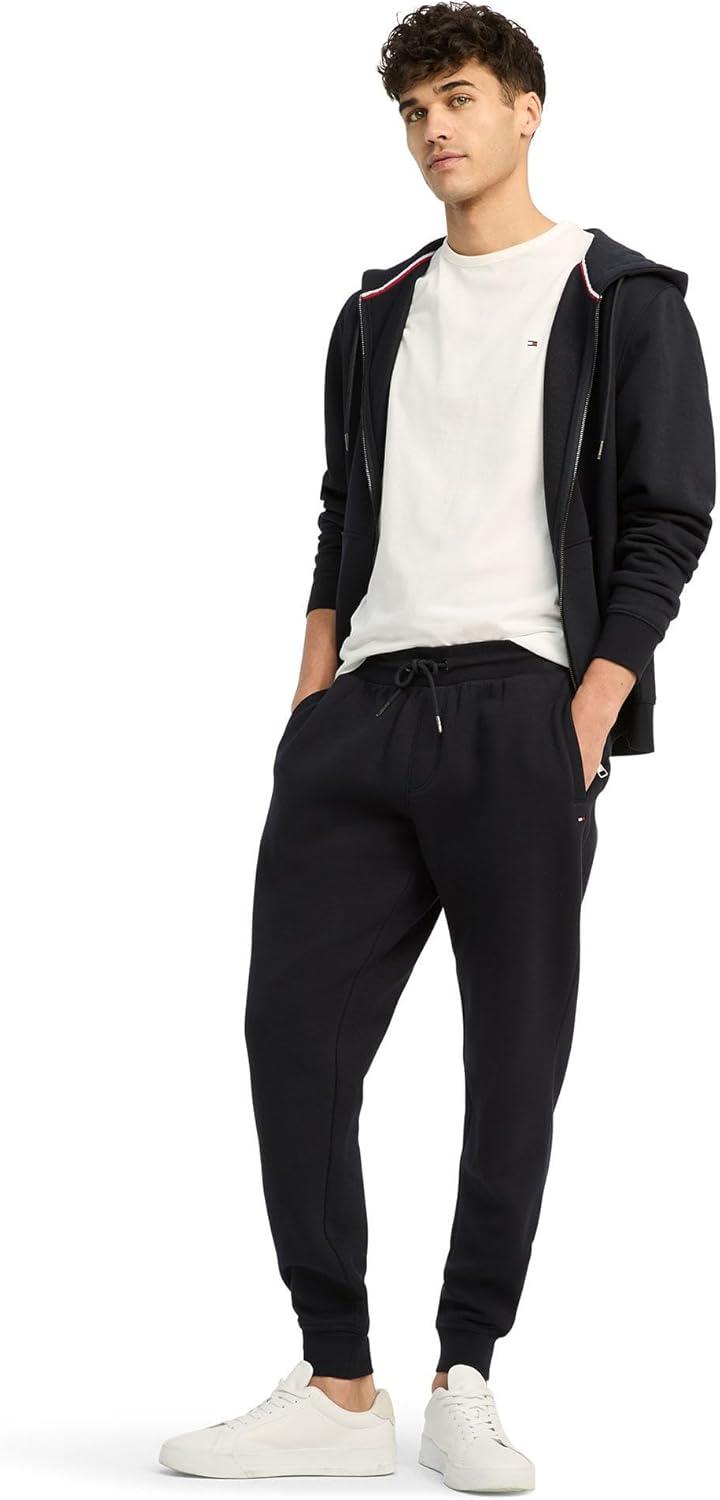 imageTommy Hilfiger Mens Casual Fleece Lined Jogger Sweatpants Also Available in Big amp TallDesert Sky