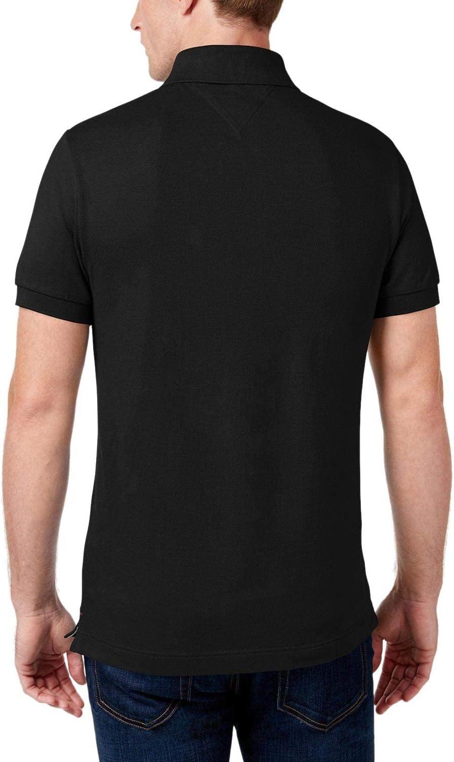 imageTommy Hilfiger Mens Polo ShirtTommy Black