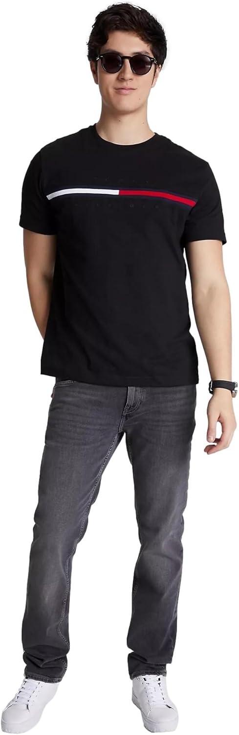 imageTommy Hilfiger Mens Short Sleeve Tino TShirtBlack