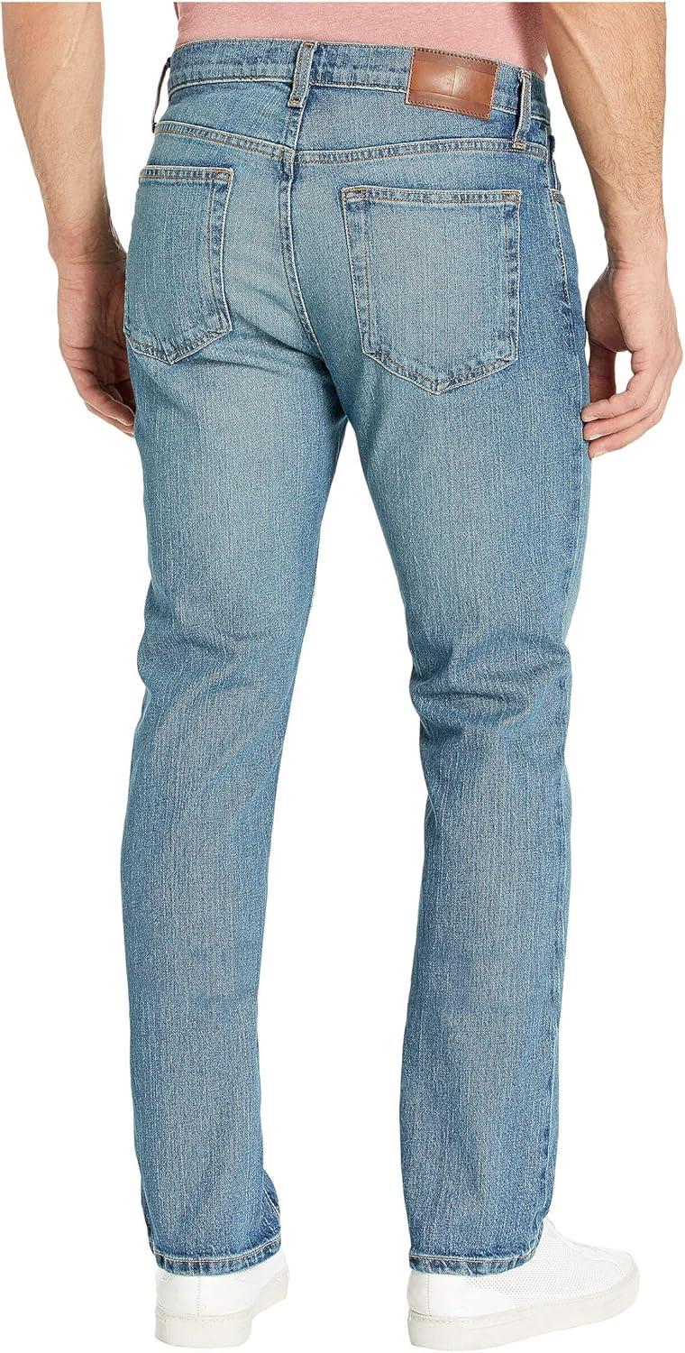 imageTommy Hilfiger Mens Straight Fit Stretch JeansMedium AuthenticVintage