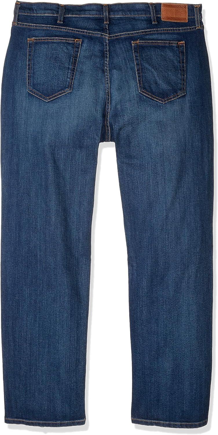 imageTommy Hilfiger Mens THD Relaxed Fit JeansDark Wash