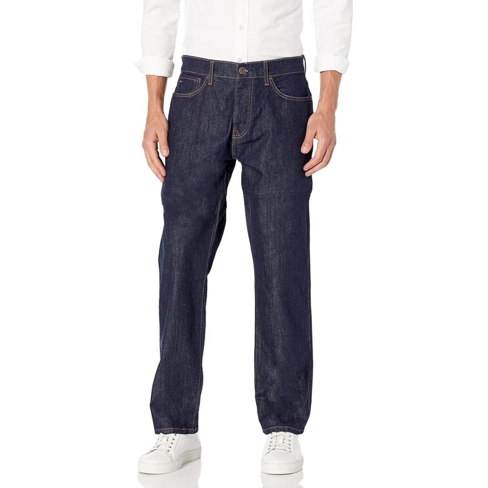 imageTommy Hilfiger Mens THD Relaxed Fit JeansRinse