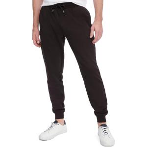 Tommy Hilfiger Men’s Casual Fleece Lined Jogger Sweatpants, Also Available in Big & Tall(Black)