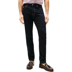 Tommy Hilfiger Men’s Slim Fit Stretch Jeans for Men(Rinse)
