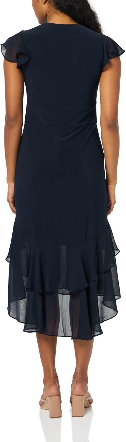 imageTommy Hilfiger HighLow Flutter DressSky Captain Blue
