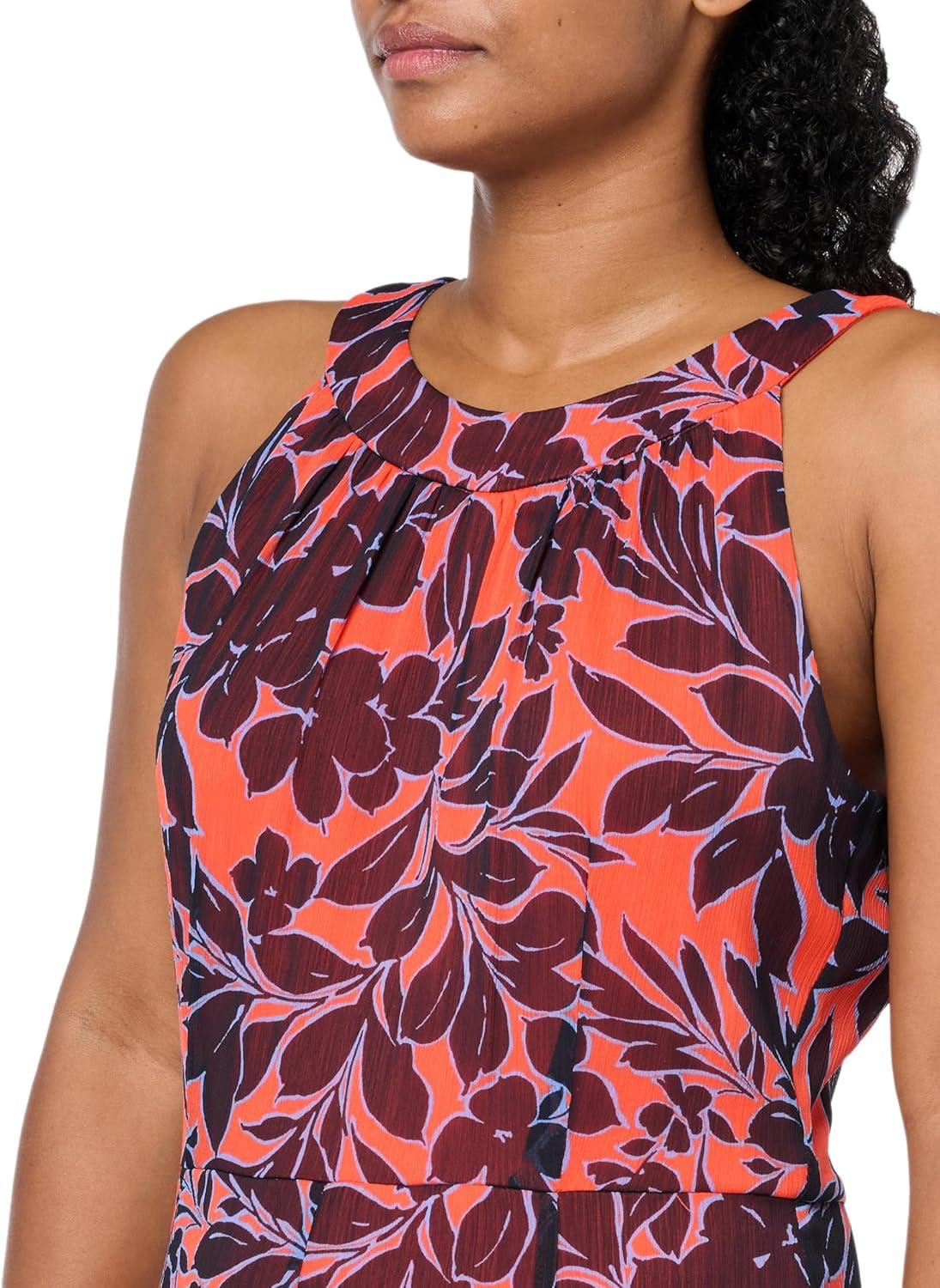 imageTommy Hilfiger Solo Dot Chiffon Midi DressGrenadine Multi