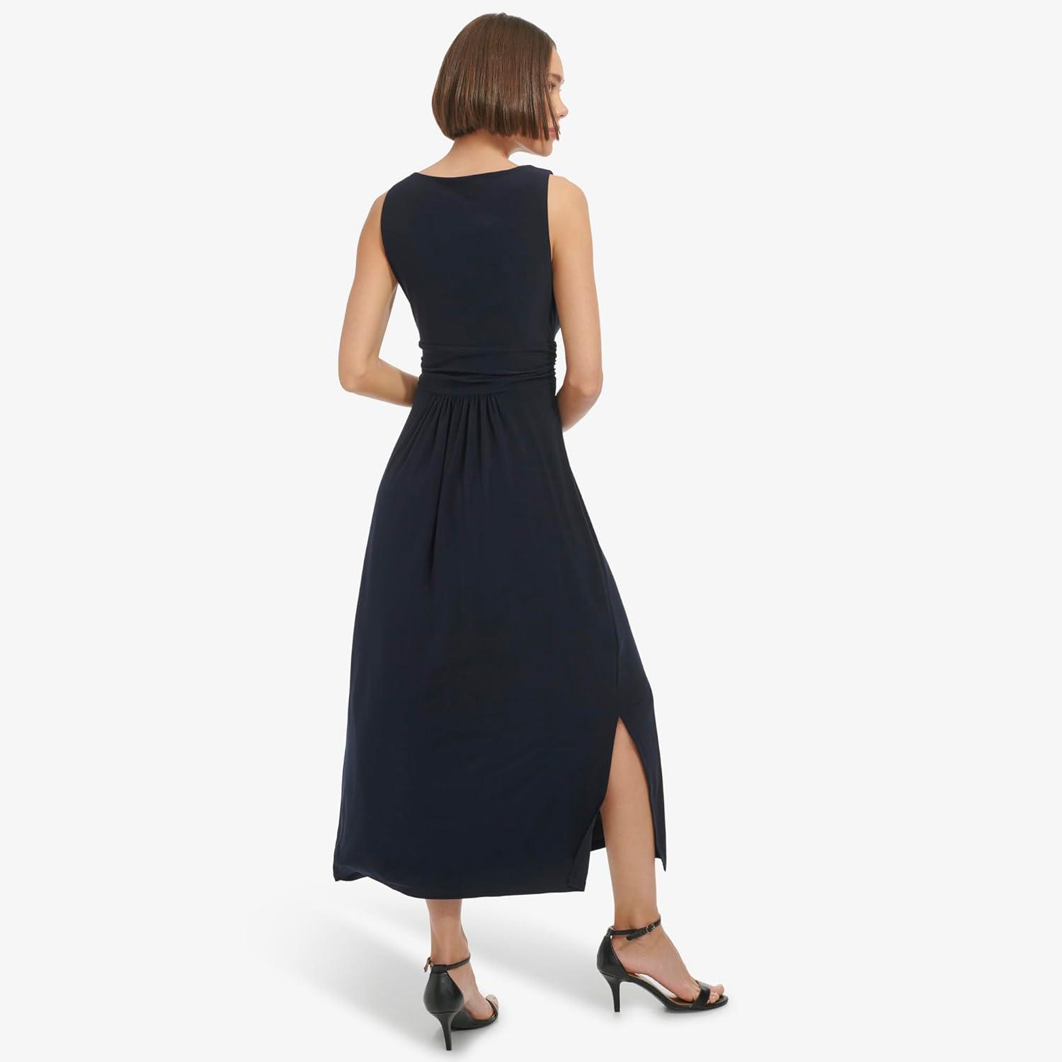 imageTommy Hilfiger Womens Floral Maxi DressSky Captain