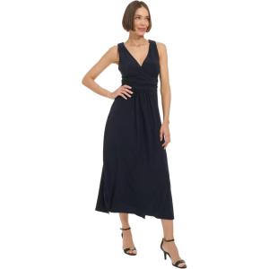 Tommy Hilfiger Womens Floral Maxi Dress(Sky Captain)