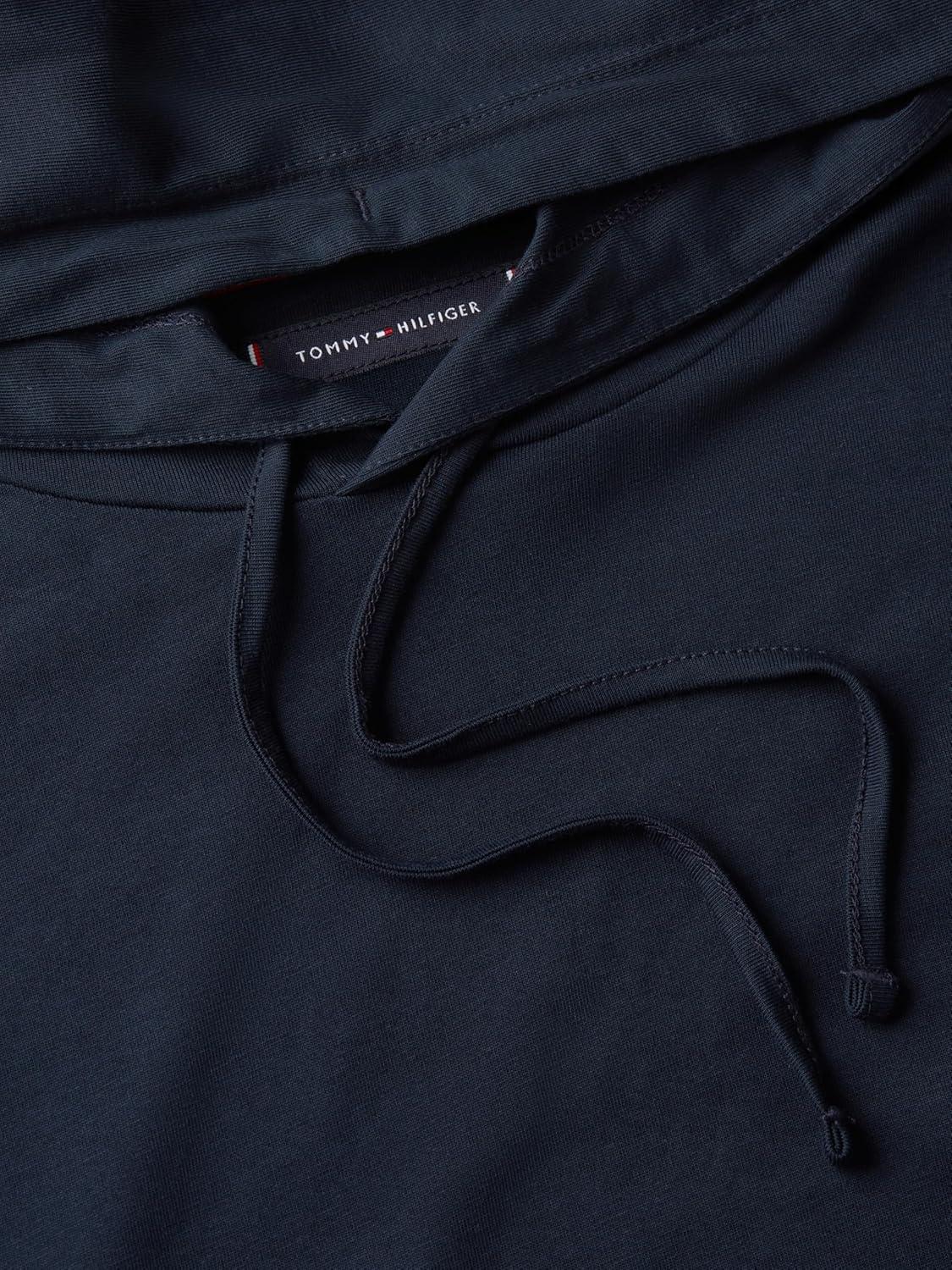 imageTommy Hilfiger Mens Lightweight Long Sleeve Pullover HoodieDesert Sky