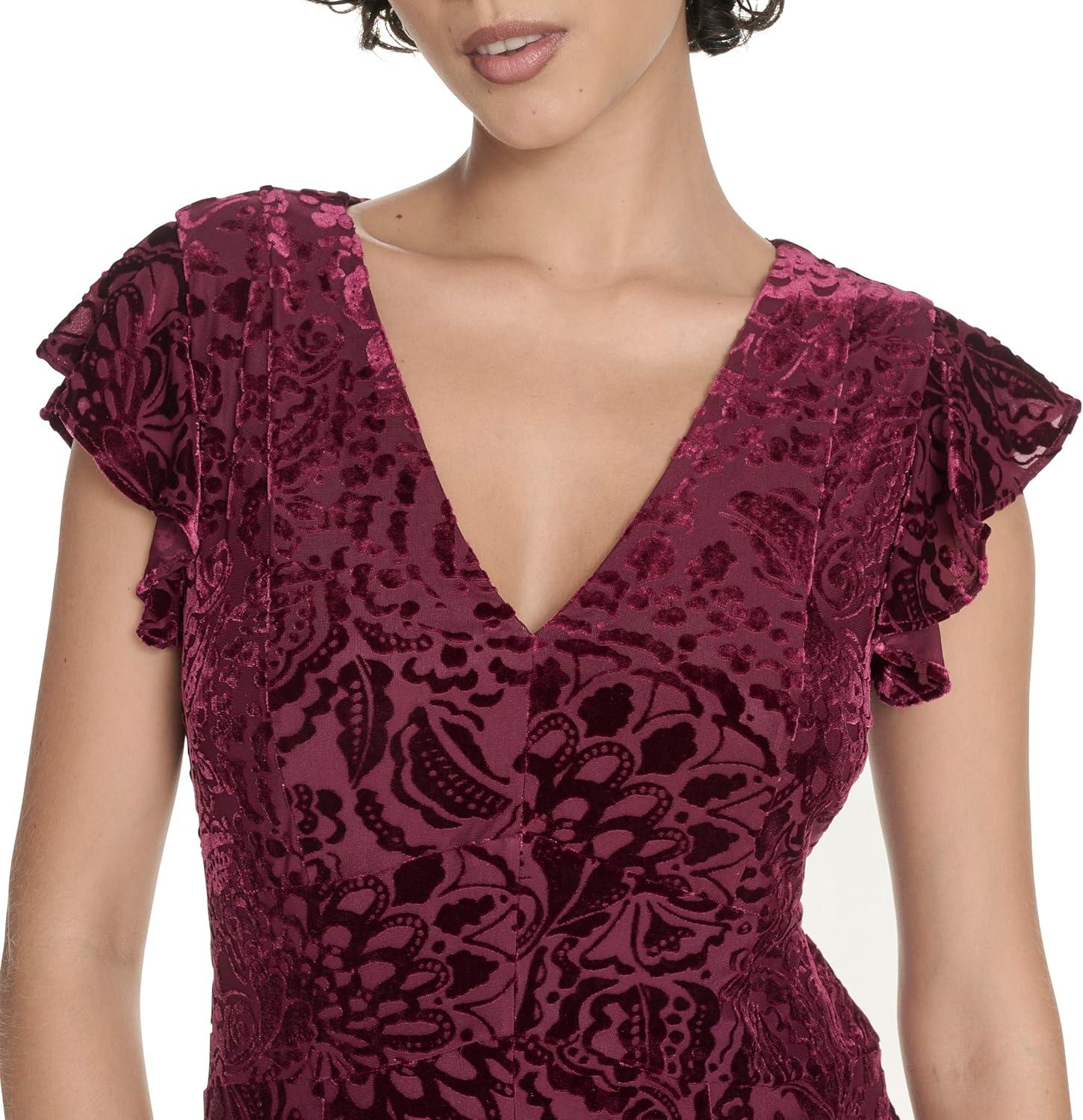 imageTommy Hilfiger HighLow Flutter DressRuby