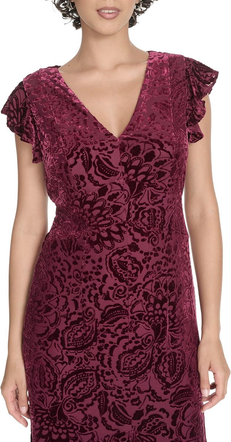 imageTommy Hilfiger HighLow Flutter DressRuby