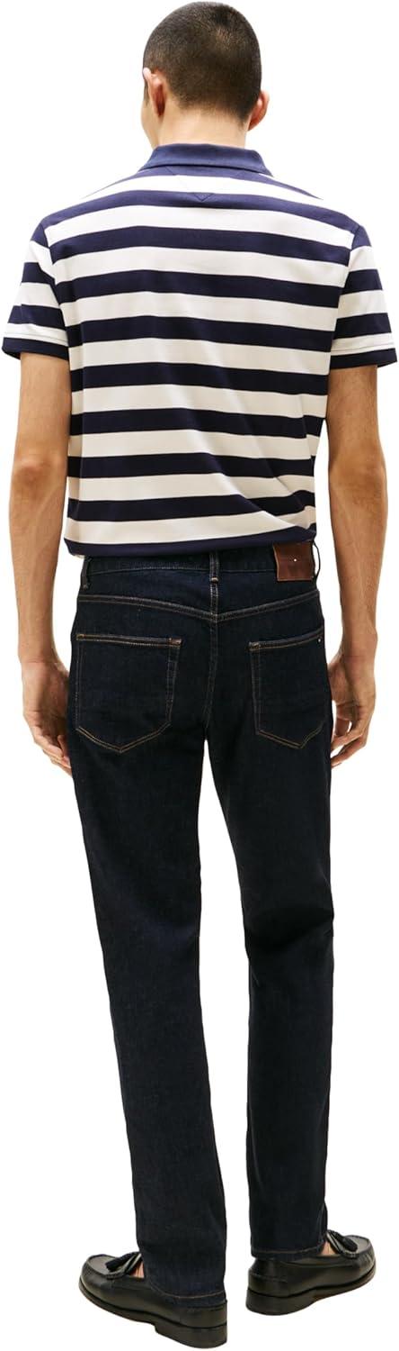 imageTommy Hilfiger Mens Slim Straight Fit Stretch Jeans for MenRinse