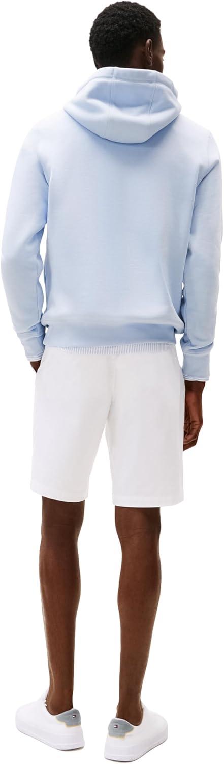 imageTommy Hilfiger Mens Medium Weight Fleece Hoodie Sweatshirt With Embroidered Logo Also Available in Big amp TallBreezy Blue