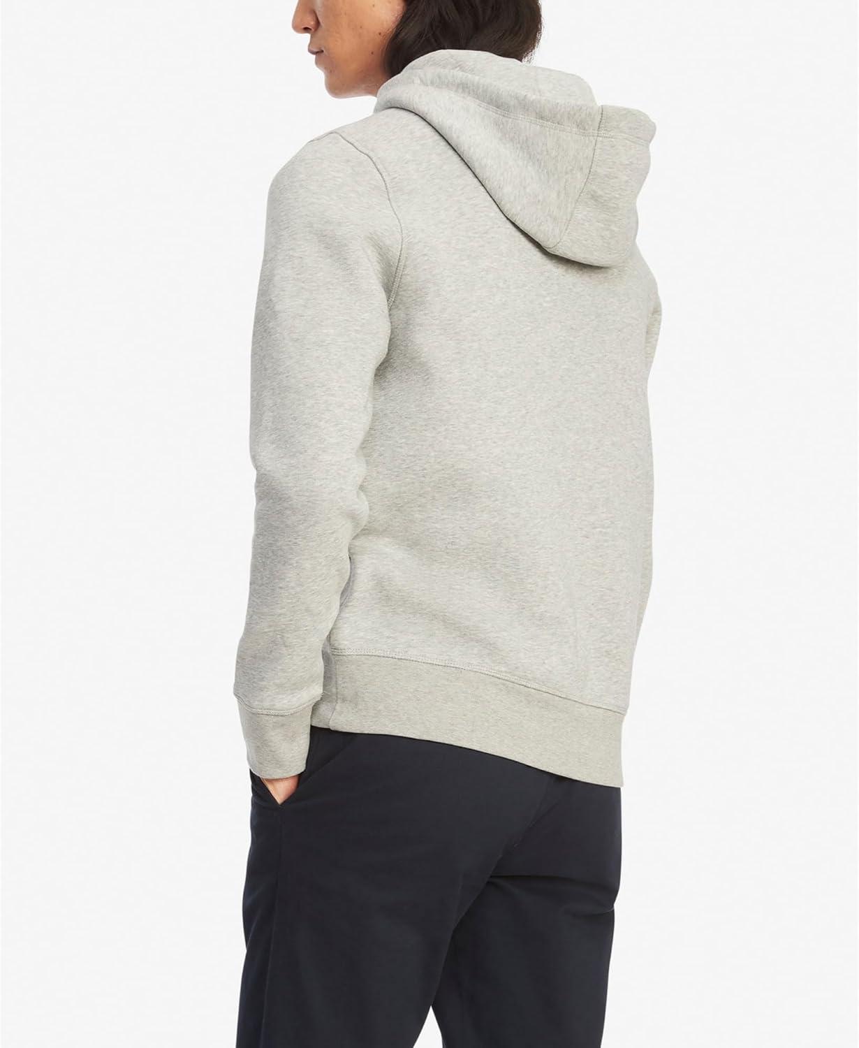 imageTommy Hilfiger Mens Medium Weight Fleece Hoodie Sweatshirt With Embroidered Logo Also Available in Big amp TallCloud Heather