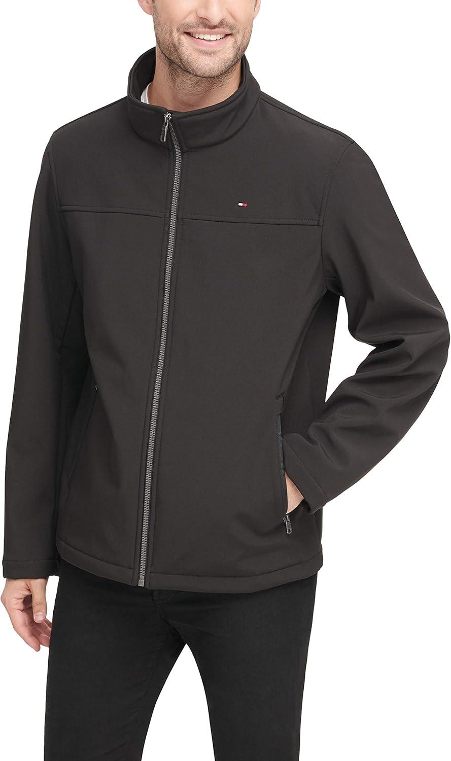 imageTommy Hilfiger Mens Active Soft Shell JacketBlack