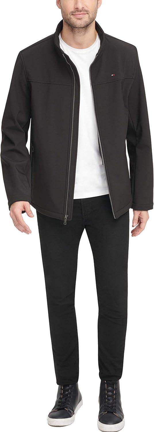 imageTommy Hilfiger Mens Active Soft Shell JacketBlack