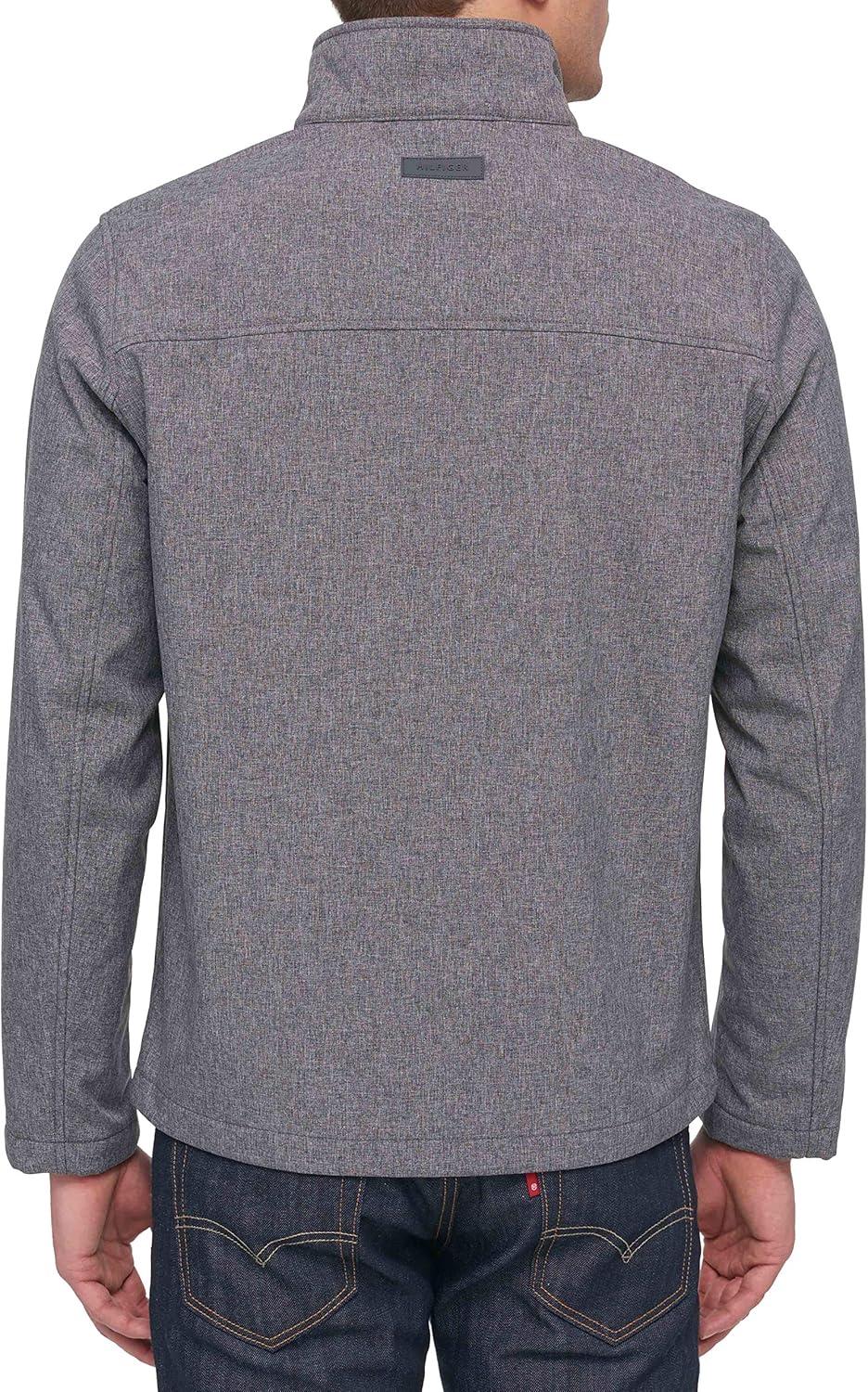 imageTommy Hilfiger Mens Active Soft Shell JacketHeather Charcoal