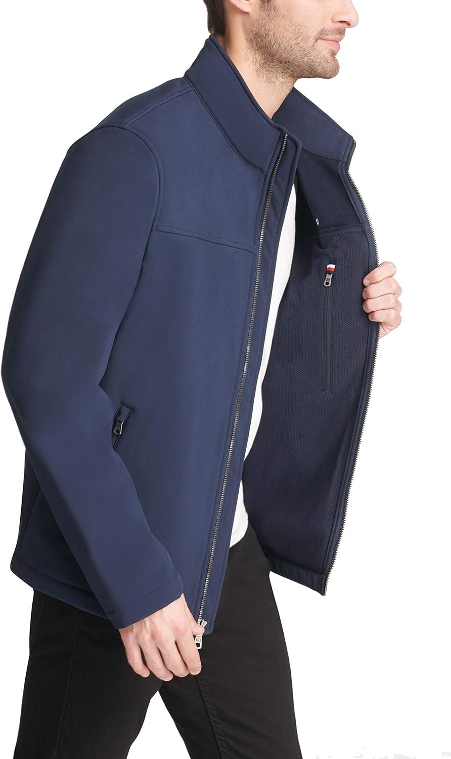 imageTommy Hilfiger Mens Active Soft Shell JacketMidnight