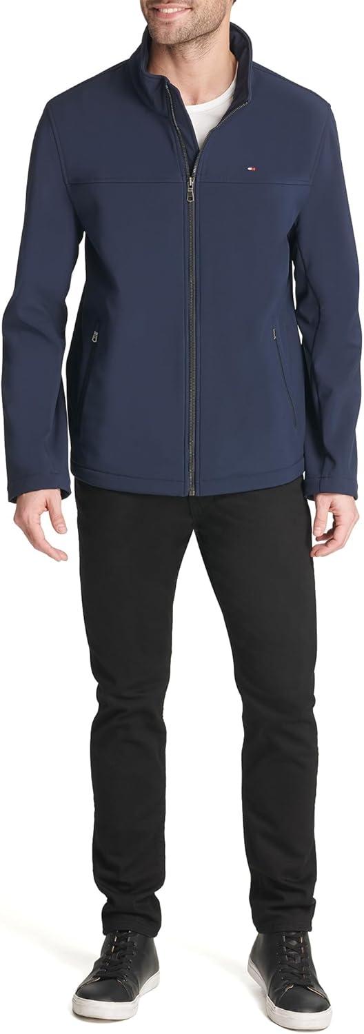 imageTommy Hilfiger Mens Active Soft Shell JacketNavy