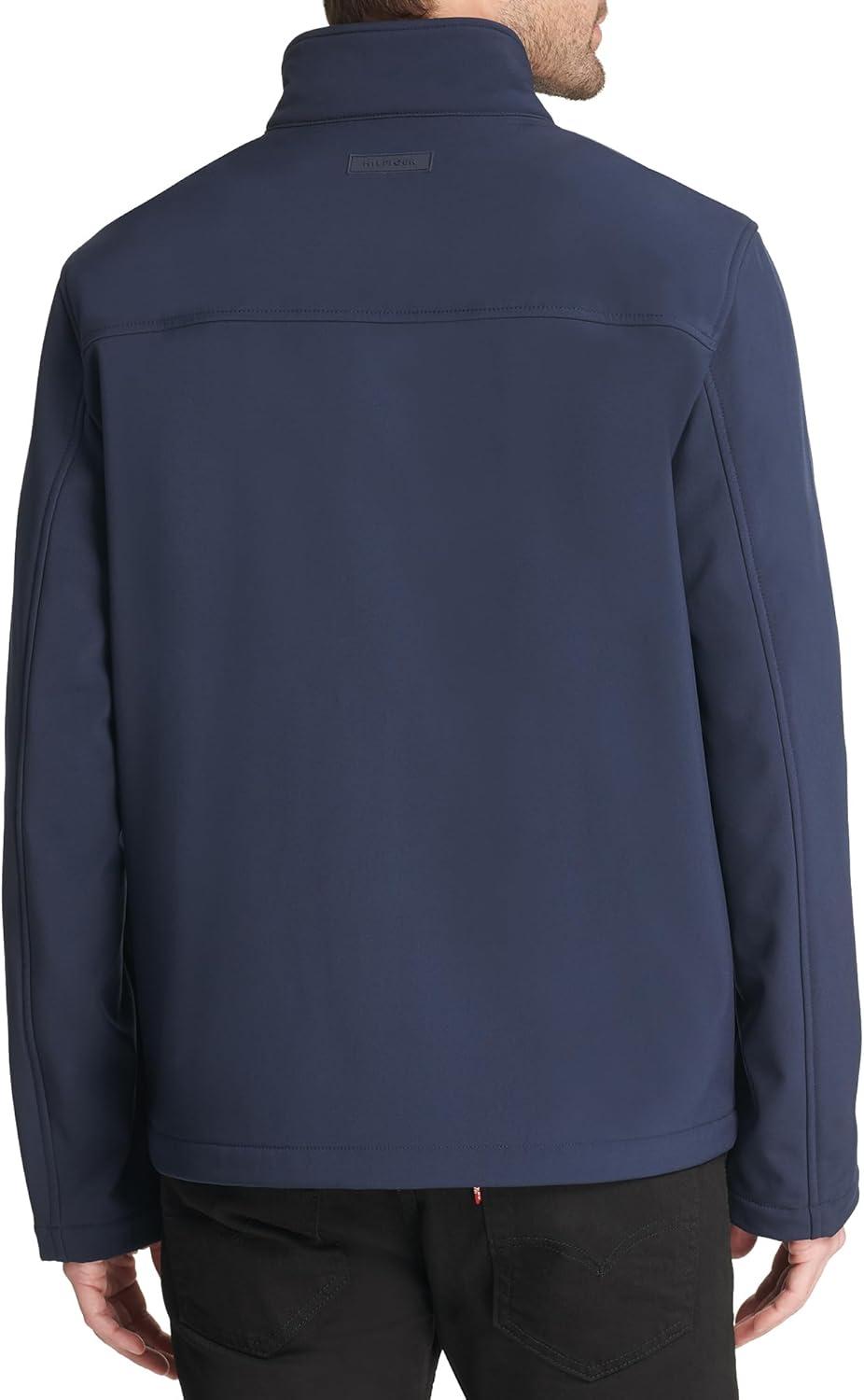 imageTommy Hilfiger Mens Active Soft Shell JacketNavy