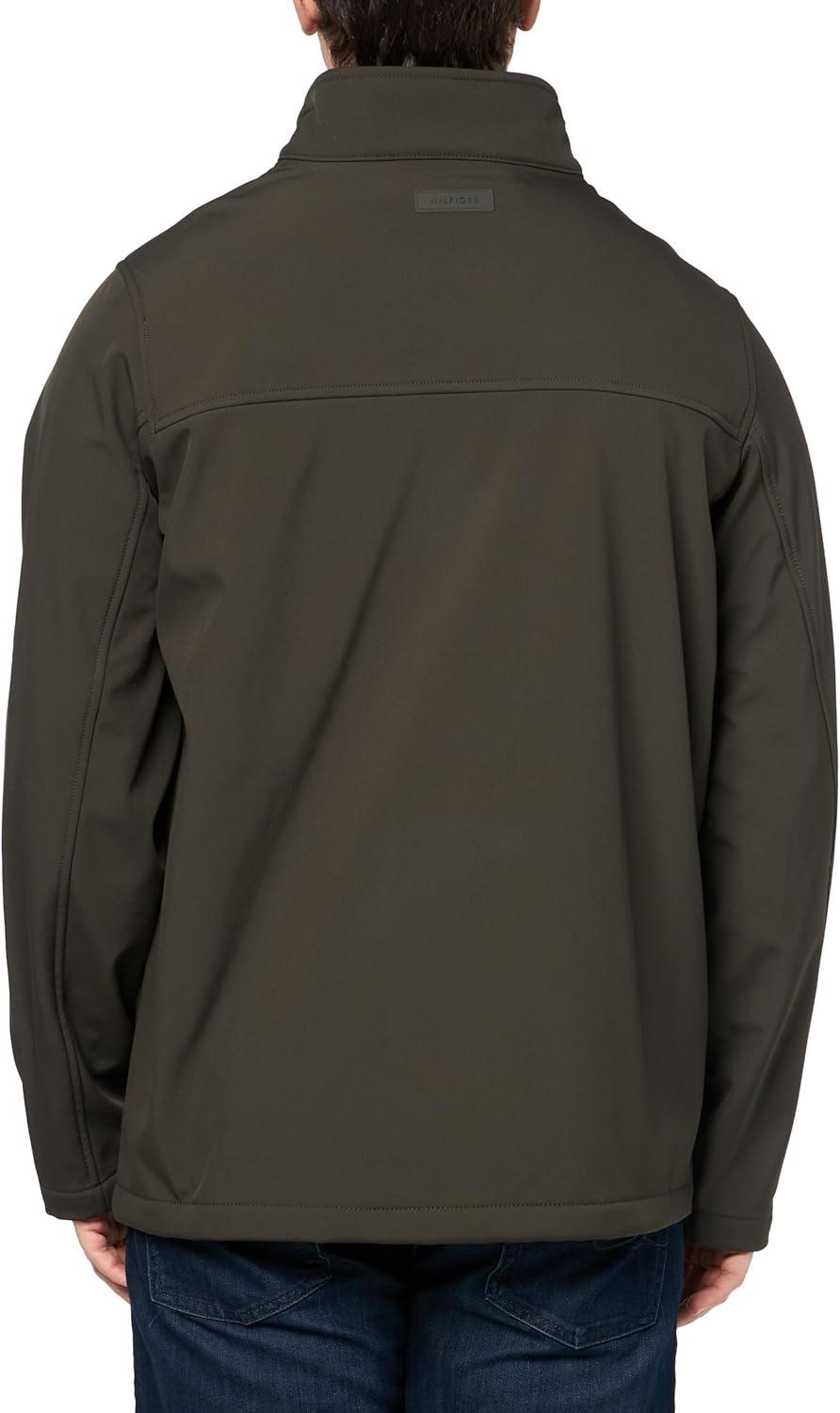 imageTommy Hilfiger Mens Active Soft Shell JacketOlive