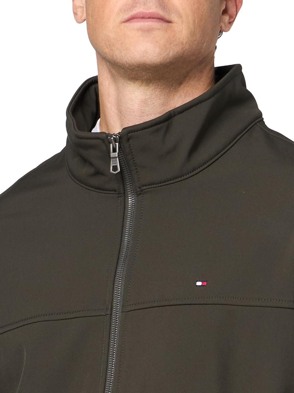 imageTommy Hilfiger Mens Active Soft Shell JacketOlive