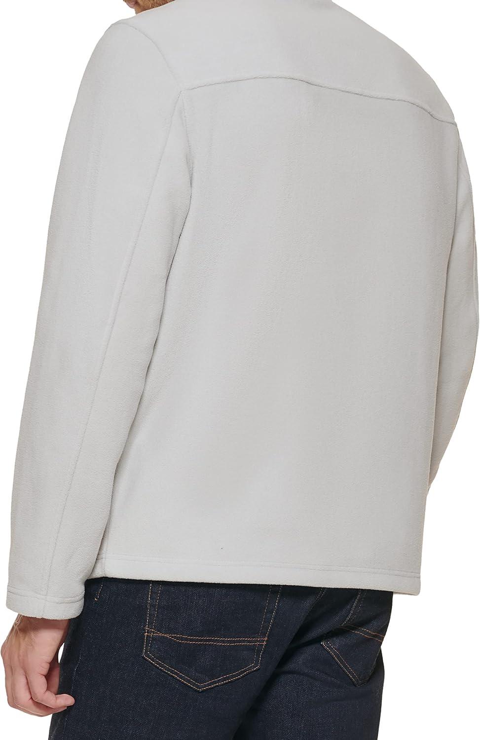 imageTommy Hilfiger Mens Classic Zip Front Polar Fleece JacketIce
