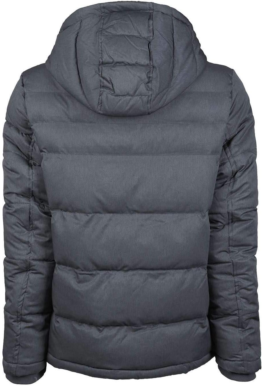 imageTommy Hilfiger Mens Down Alternative Hooded Puffer Jacket Standard and Big amp TallHeather Navy