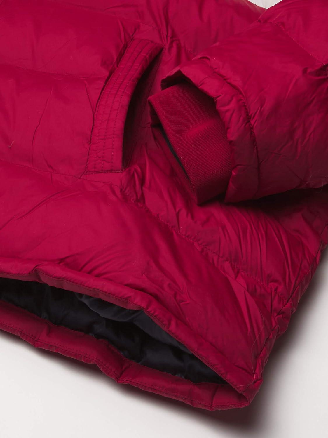 imageTommy Hilfiger Mens Down Alternative Hooded Puffer Jacket Standard and Big amp TallMidnightIceRed