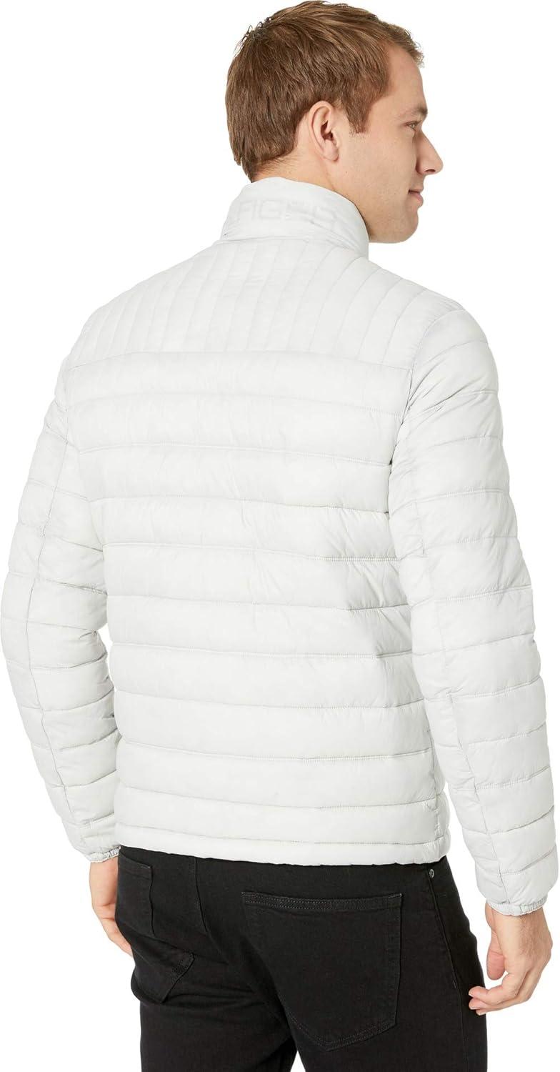 imageTommy Hilfiger Mens Embroidered Logo Puffer JacketIce