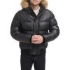 Black Faux Leather