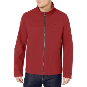 Tommy Hilfiger Men’s Active Soft Shell Jacket(Red)