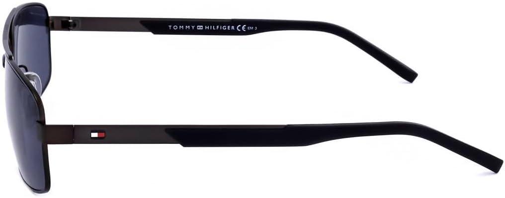 imageTommy Hilfiger Mens Th 1674S SunglassesBlack RutheniumGray