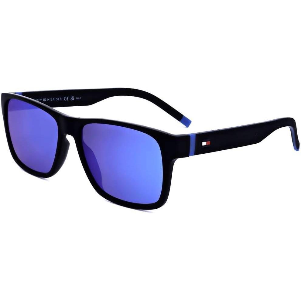 imageTommy Hilfiger Men Th 1718S Sunglasses Black BlueBlue Multilayer 56mm 16mm US