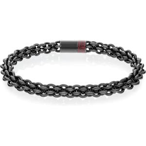 Tommy Hilfiger Men’s Chain Bracelet(Red)