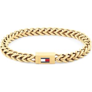 Tommy Hilfiger Men’s Jewelry – Stainless Steel Bracelet, Magnetic Clasp – Enamel Flag Detail – Easy to Wear – Fashion Accessory – Gift for Him