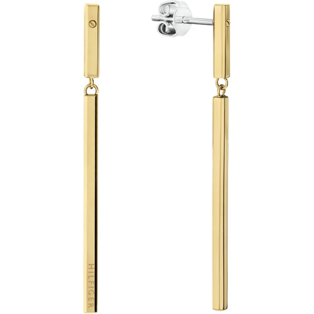 imageTommy Hilfiger Womens Jewelry Dangle and Drop Stainless Steel Earrings Modern Elegance Fashion Accessory Gift for Her