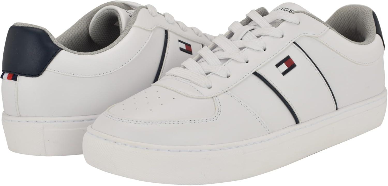 imageTommy Hilfiger Mens BaffieWhiteNavy 140